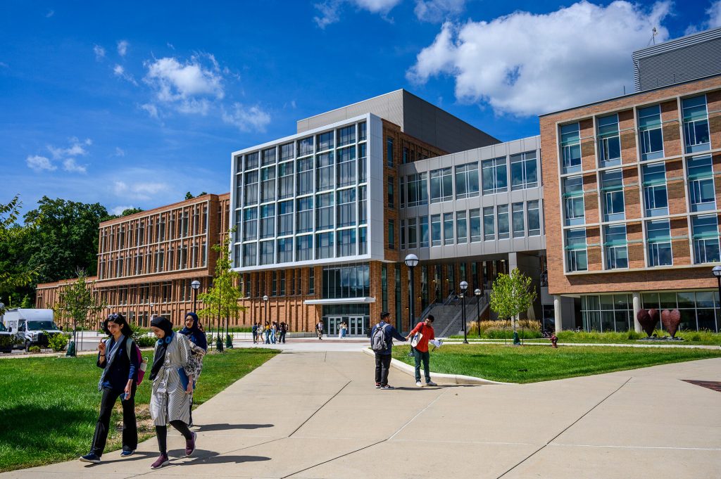 The Leinweber Computer Science and Information Building recently received LEED Gold certification.
